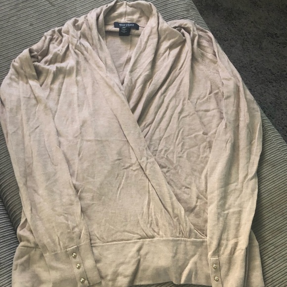 White House Black Market Sweaters - White House Black Market tan sweater